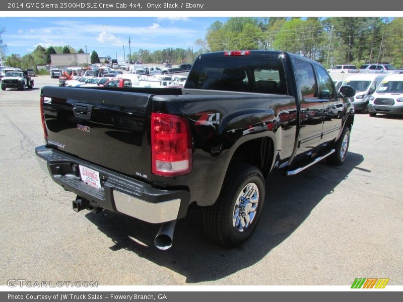 Onyx Black / Ebony 2014 GMC Sierra 2500HD SLE Crew Cab 4x4