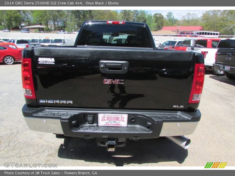 Onyx Black / Ebony 2014 GMC Sierra 2500HD SLE Crew Cab 4x4