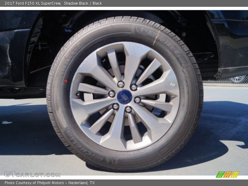 Shadow Black / Black 2017 Ford F150 XL SuperCrew
