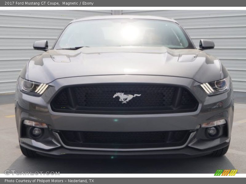 Magnetic / Ebony 2017 Ford Mustang GT Coupe