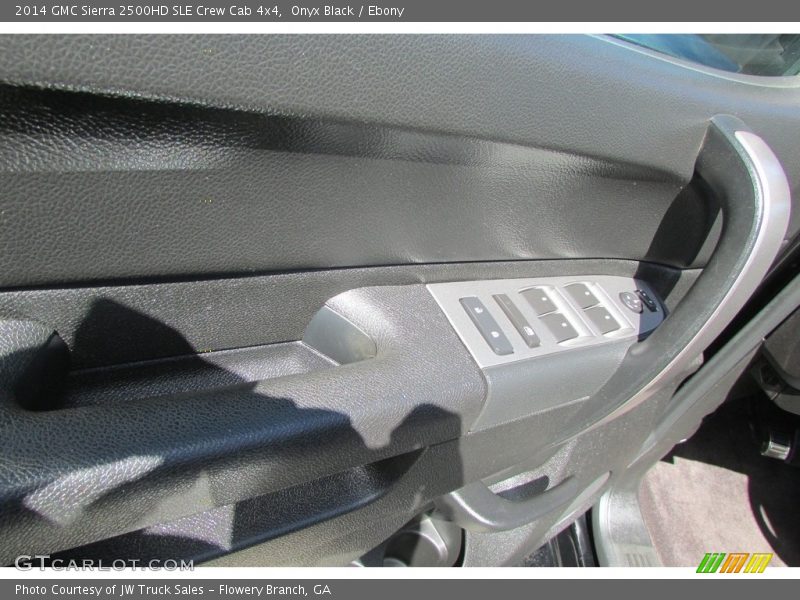 Onyx Black / Ebony 2014 GMC Sierra 2500HD SLE Crew Cab 4x4