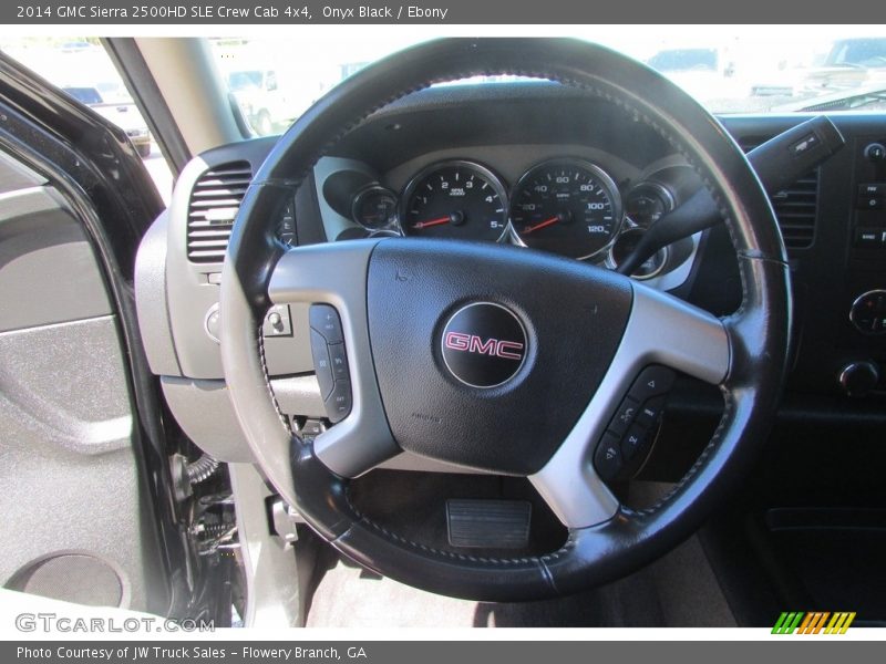 Onyx Black / Ebony 2014 GMC Sierra 2500HD SLE Crew Cab 4x4