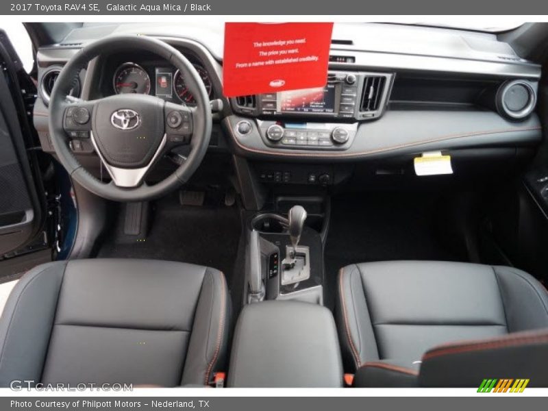 Dashboard of 2017 RAV4 SE