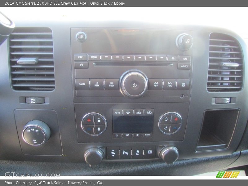 Onyx Black / Ebony 2014 GMC Sierra 2500HD SLE Crew Cab 4x4