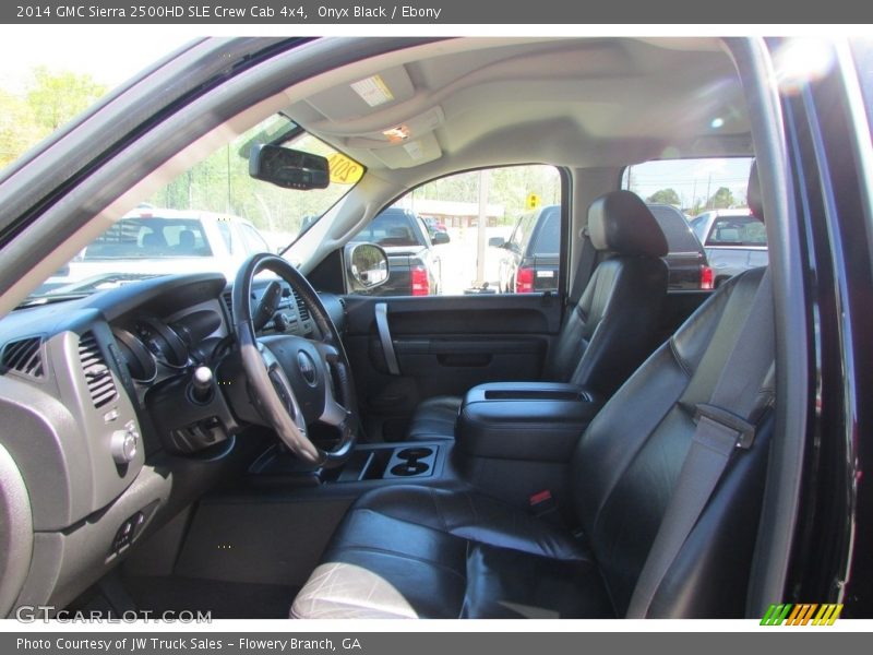 Onyx Black / Ebony 2014 GMC Sierra 2500HD SLE Crew Cab 4x4