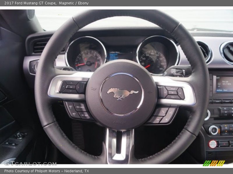 Magnetic / Ebony 2017 Ford Mustang GT Coupe