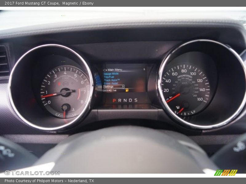 Magnetic / Ebony 2017 Ford Mustang GT Coupe