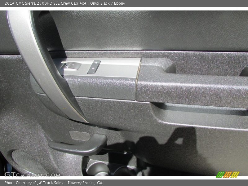 Onyx Black / Ebony 2014 GMC Sierra 2500HD SLE Crew Cab 4x4