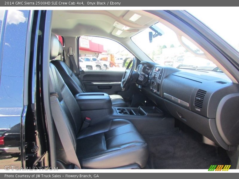 Onyx Black / Ebony 2014 GMC Sierra 2500HD SLE Crew Cab 4x4