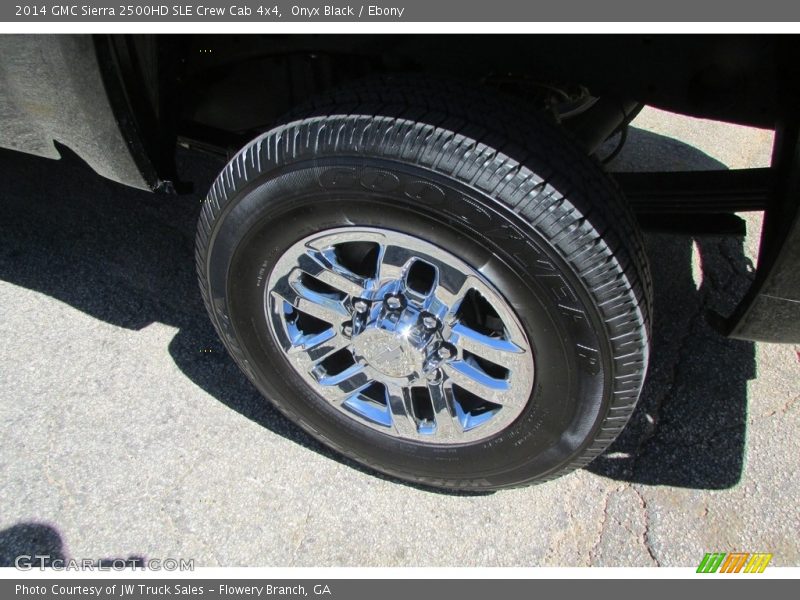 Onyx Black / Ebony 2014 GMC Sierra 2500HD SLE Crew Cab 4x4
