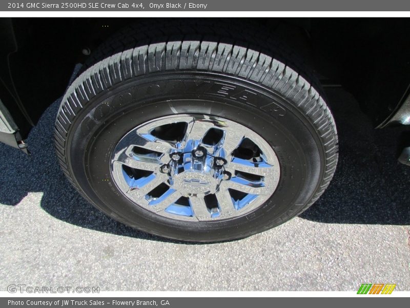 Onyx Black / Ebony 2014 GMC Sierra 2500HD SLE Crew Cab 4x4