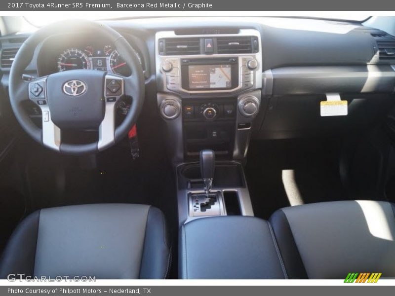 Barcelona Red Metallic / Graphite 2017 Toyota 4Runner SR5 Premium