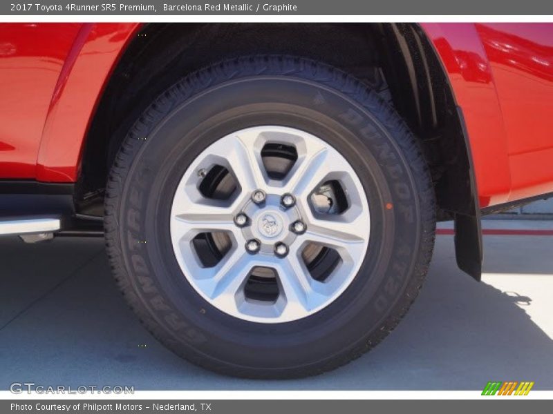 Barcelona Red Metallic / Graphite 2017 Toyota 4Runner SR5 Premium