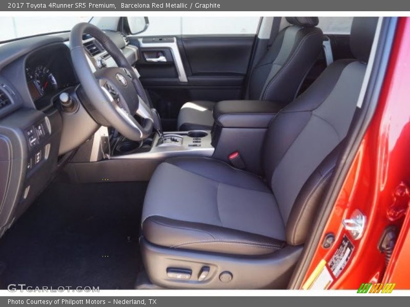 Barcelona Red Metallic / Graphite 2017 Toyota 4Runner SR5 Premium