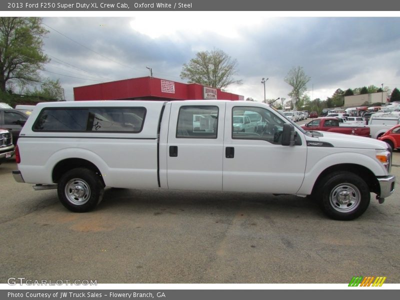 Oxford White / Steel 2013 Ford F250 Super Duty XL Crew Cab