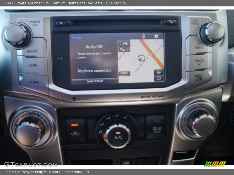 Barcelona Red Metallic / Graphite 2017 Toyota 4Runner SR5 Premium