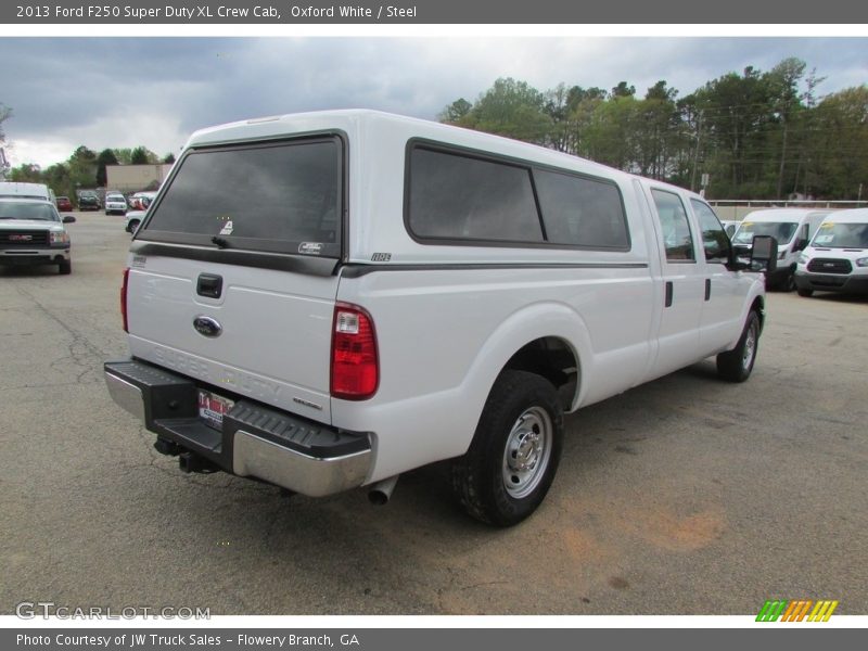 Oxford White / Steel 2013 Ford F250 Super Duty XL Crew Cab