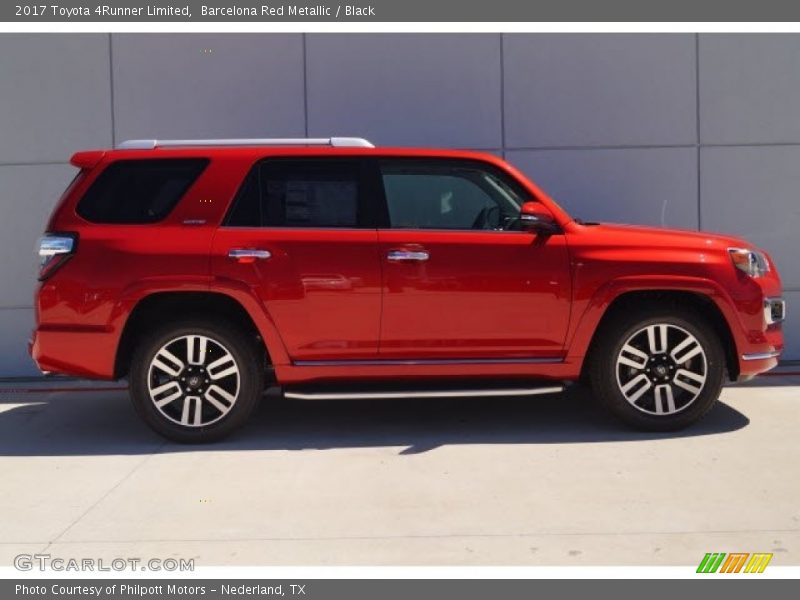  2017 4Runner Limited Barcelona Red Metallic