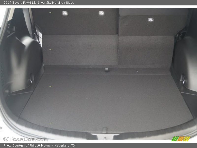 Silver Sky Metallic / Black 2017 Toyota RAV4 LE