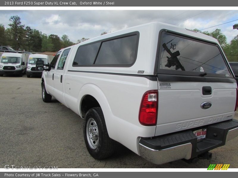 Oxford White / Steel 2013 Ford F250 Super Duty XL Crew Cab