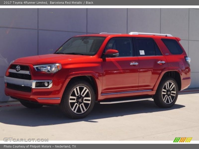 Front 3/4 View of 2017 4Runner Limited
