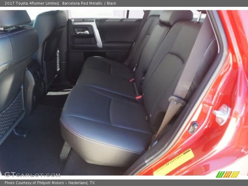 Barcelona Red Metallic / Black 2017 Toyota 4Runner Limited