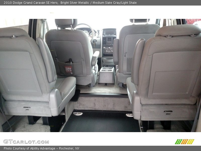 Bright Silver Metallic / Medium Slate Gray/Light Shale 2010 Dodge Grand Caravan SE Hero