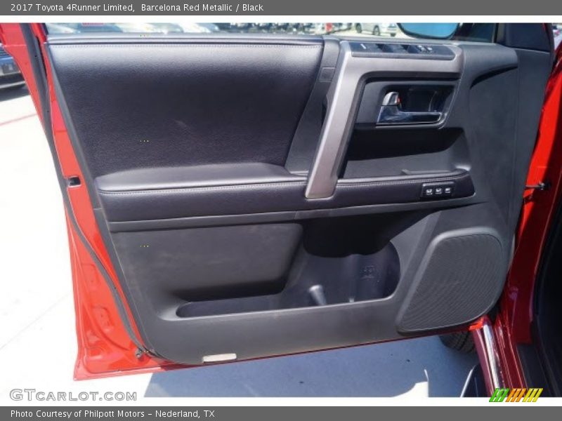 Barcelona Red Metallic / Black 2017 Toyota 4Runner Limited