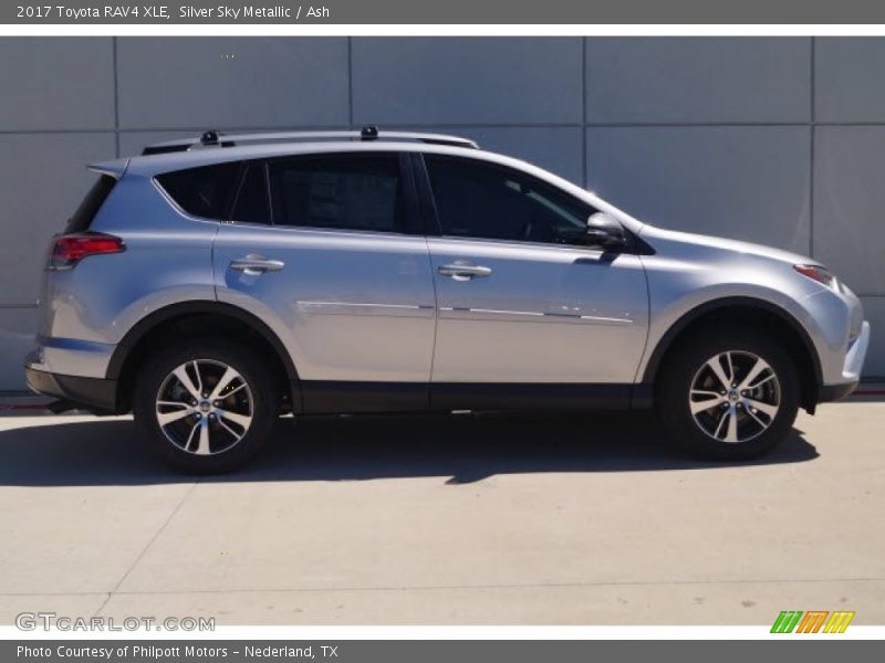 Silver Sky Metallic / Ash 2017 Toyota RAV4 XLE