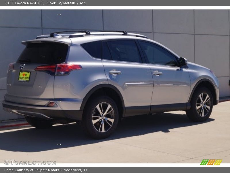 Silver Sky Metallic / Ash 2017 Toyota RAV4 XLE