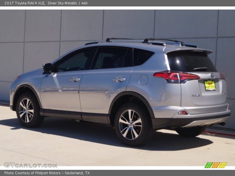Silver Sky Metallic / Ash 2017 Toyota RAV4 XLE