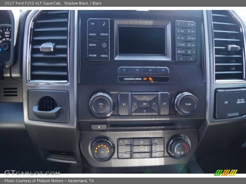 Shadow Black / Black 2017 Ford F150 XLT SuperCab