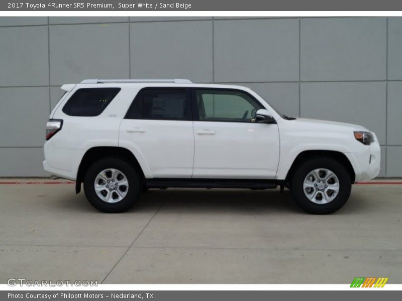 Super White / Sand Beige 2017 Toyota 4Runner SR5 Premium