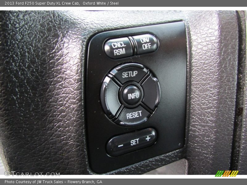 Oxford White / Steel 2013 Ford F250 Super Duty XL Crew Cab