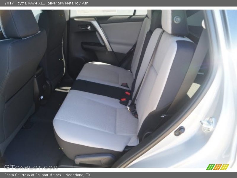 Silver Sky Metallic / Ash 2017 Toyota RAV4 XLE