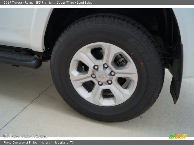Super White / Sand Beige 2017 Toyota 4Runner SR5 Premium