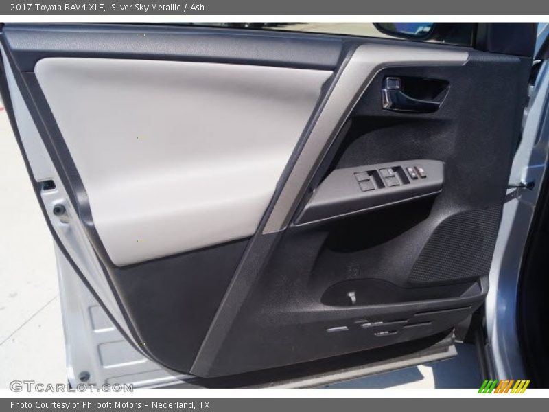 Silver Sky Metallic / Ash 2017 Toyota RAV4 XLE