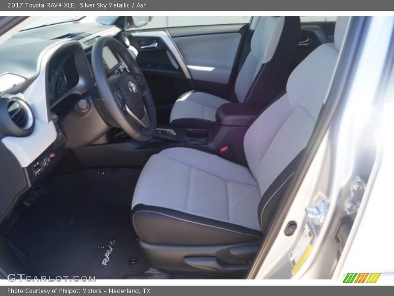 Silver Sky Metallic / Ash 2017 Toyota RAV4 XLE