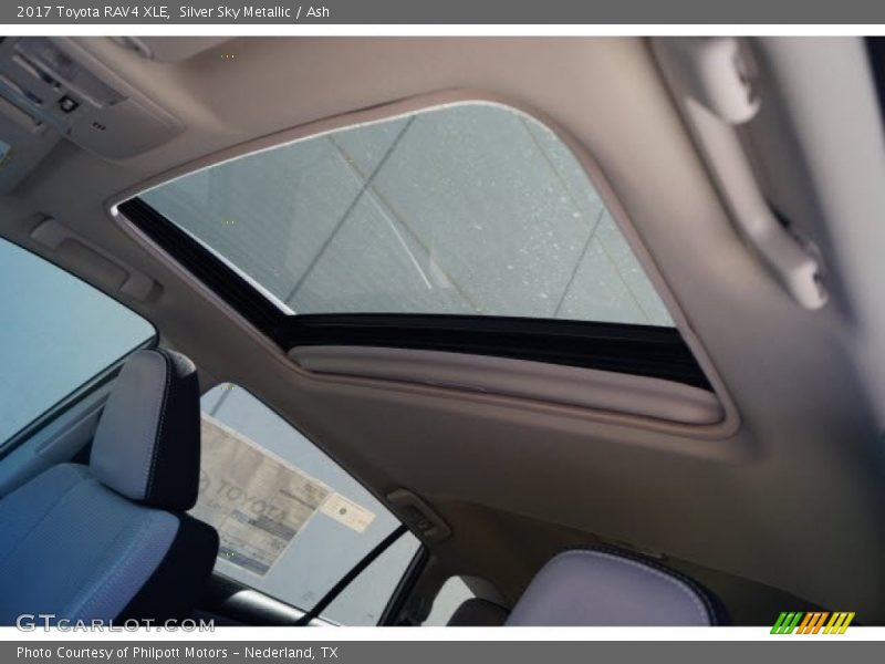 Silver Sky Metallic / Ash 2017 Toyota RAV4 XLE