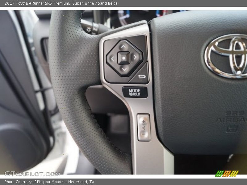 Super White / Sand Beige 2017 Toyota 4Runner SR5 Premium