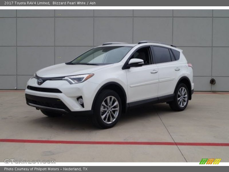 Front 3/4 View of 2017 RAV4 Limited