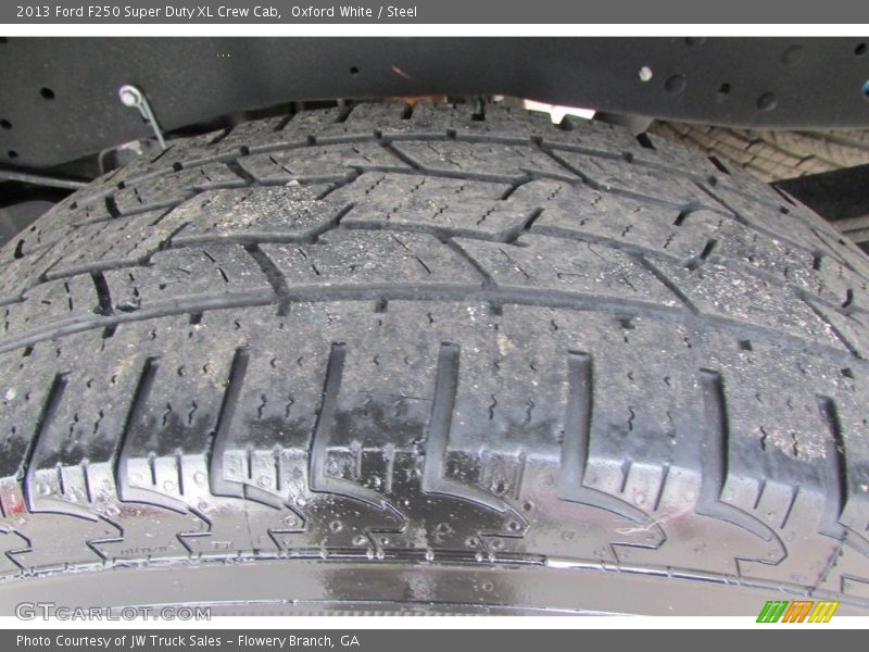 Oxford White / Steel 2013 Ford F250 Super Duty XL Crew Cab