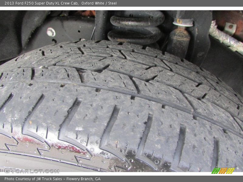 Oxford White / Steel 2013 Ford F250 Super Duty XL Crew Cab