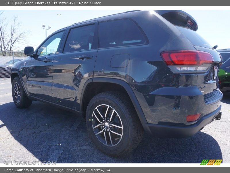 Rhino / Black 2017 Jeep Grand Cherokee Trailhawk 4x4