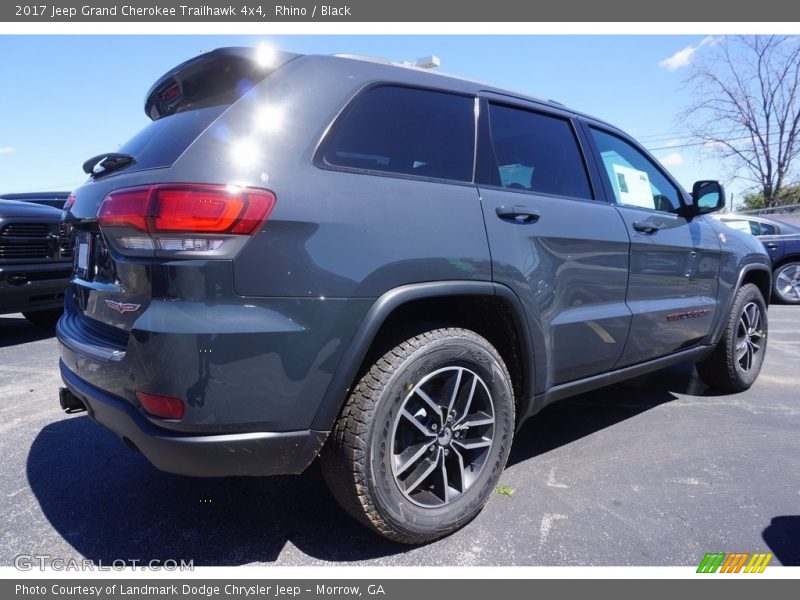 Rhino / Black 2017 Jeep Grand Cherokee Trailhawk 4x4