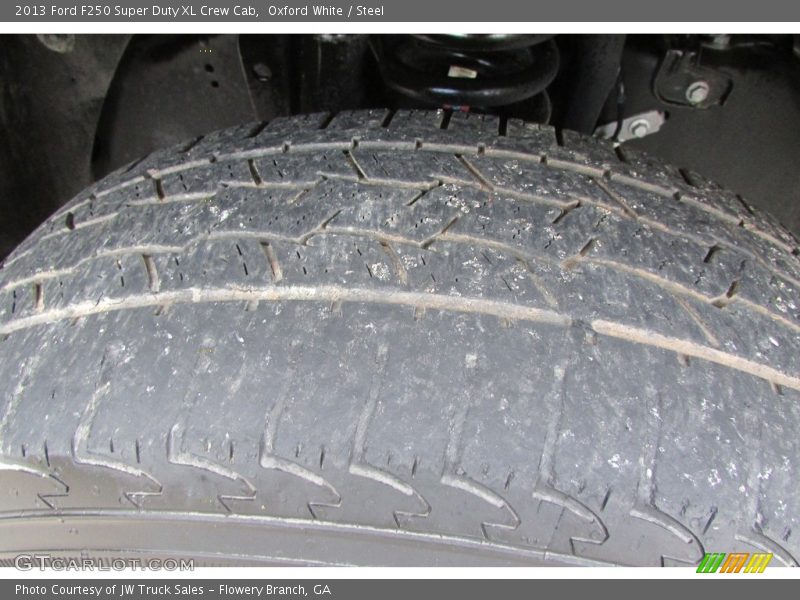 Oxford White / Steel 2013 Ford F250 Super Duty XL Crew Cab