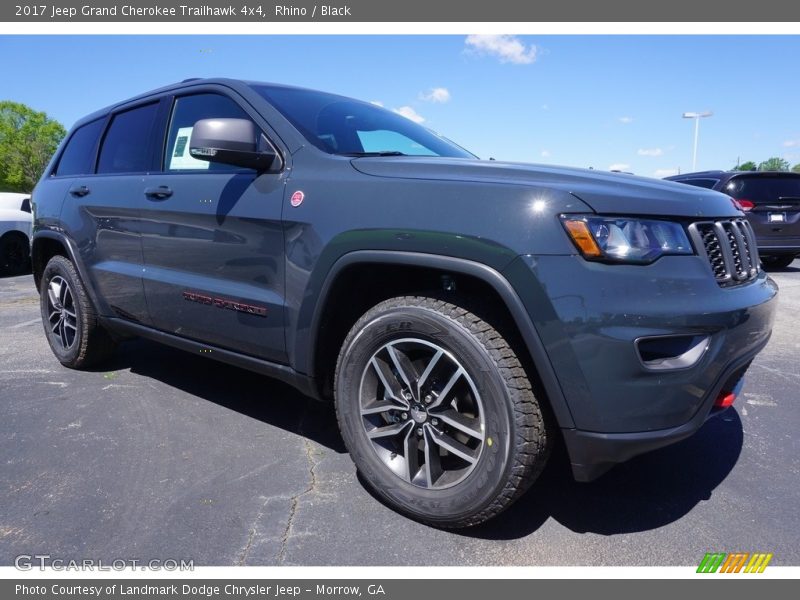 Rhino / Black 2017 Jeep Grand Cherokee Trailhawk 4x4