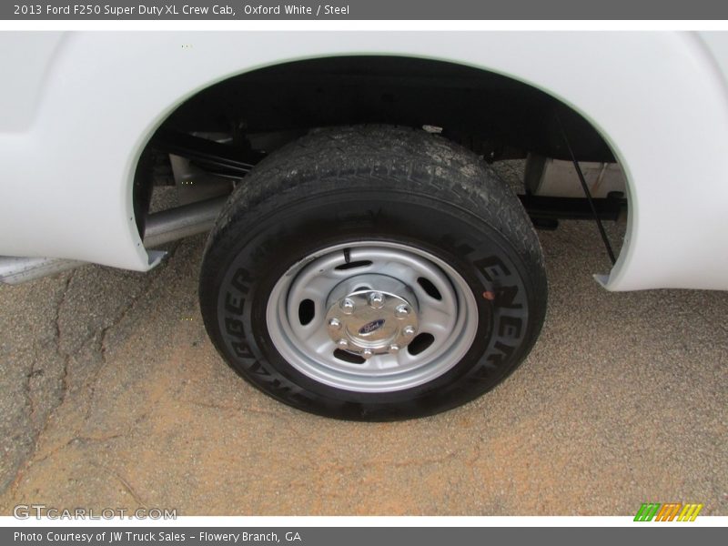 Oxford White / Steel 2013 Ford F250 Super Duty XL Crew Cab