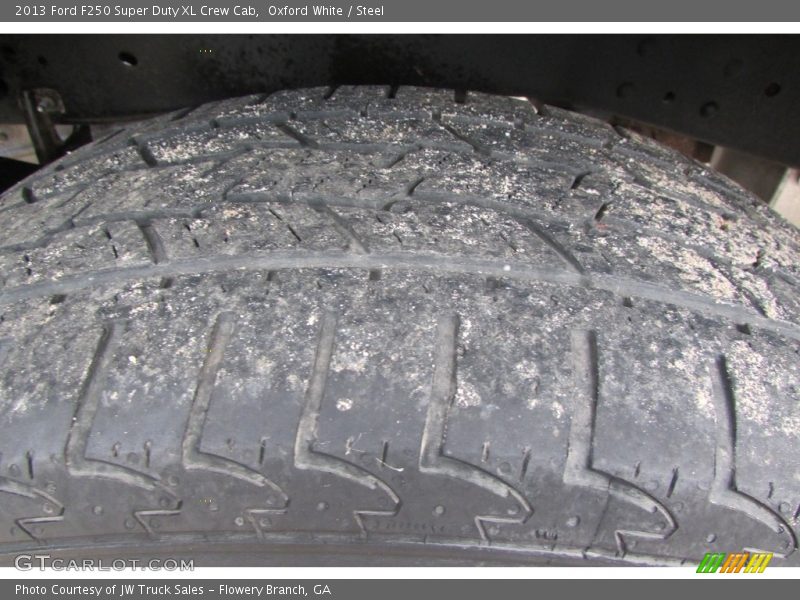 Oxford White / Steel 2013 Ford F250 Super Duty XL Crew Cab