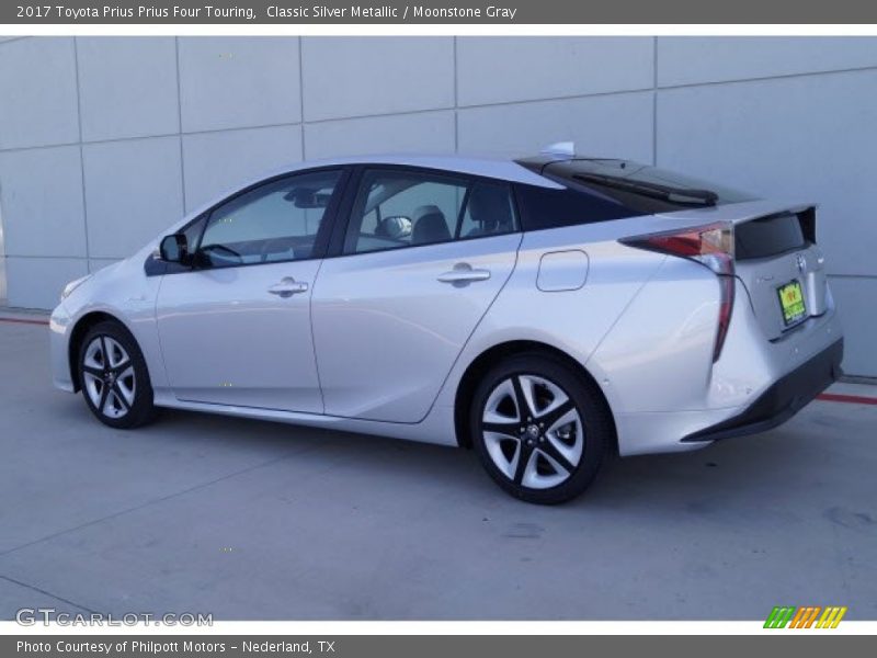 Classic Silver Metallic / Moonstone Gray 2017 Toyota Prius Prius Four Touring